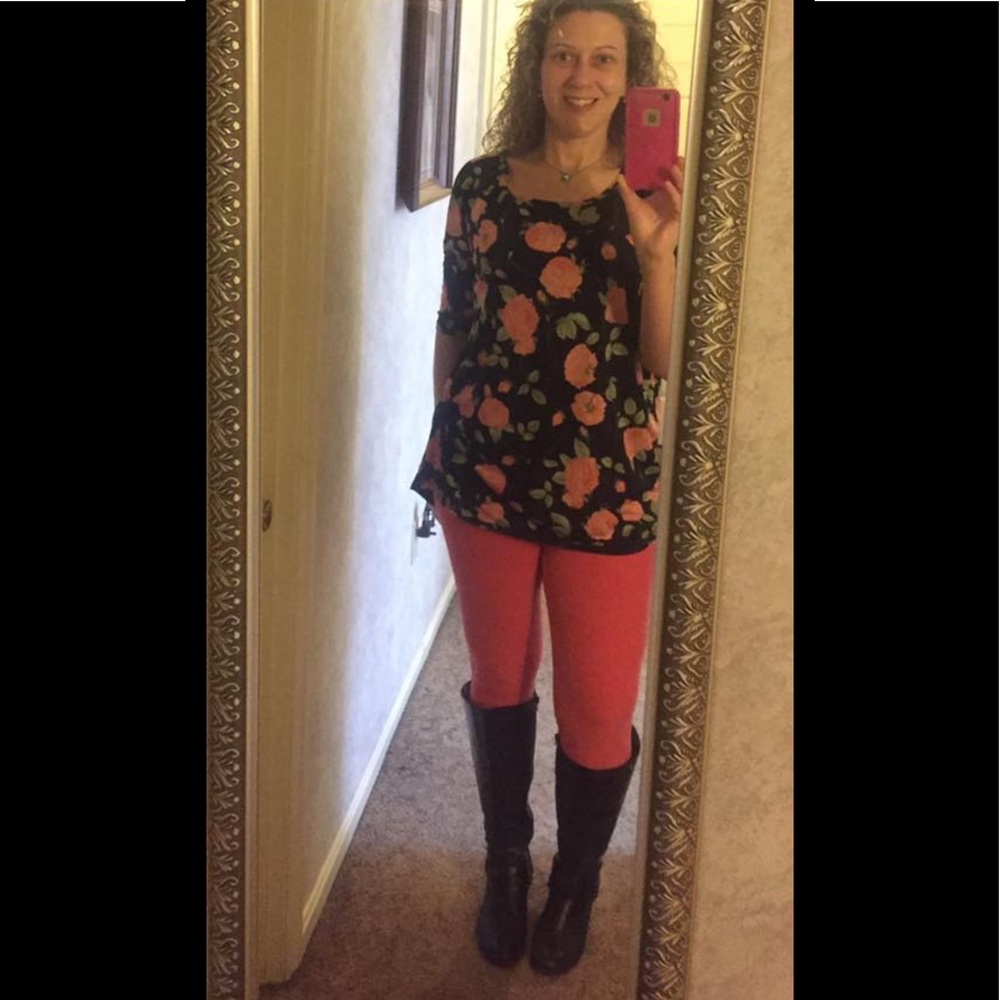 LLR IRMA AND TC PEACH LEGGINGS